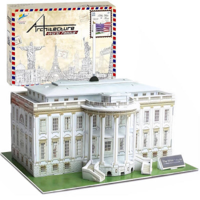 3D Puzzle – Biely Dom